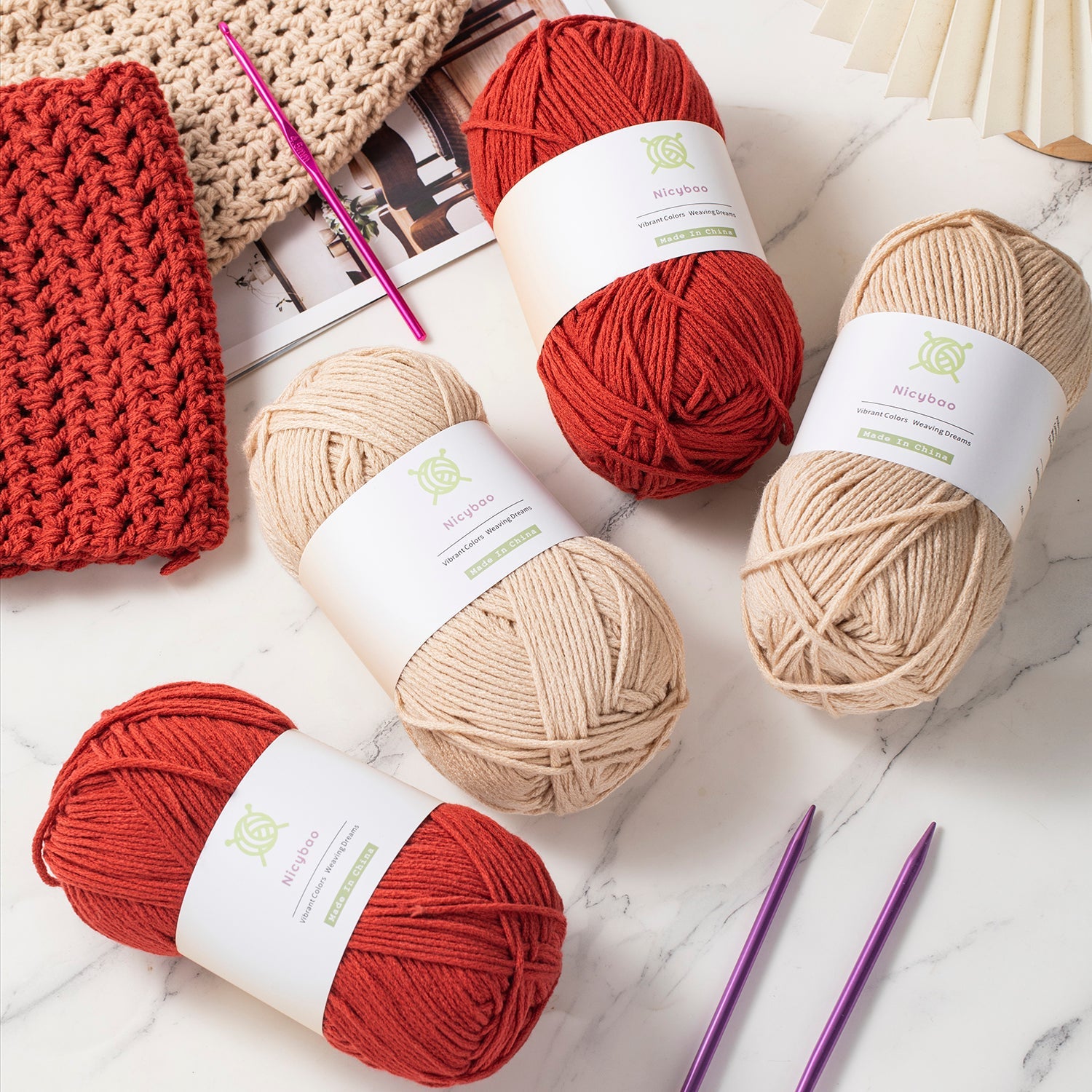 Embrace the Warmth of Creativity with Pastel Bliss Yarn Collection